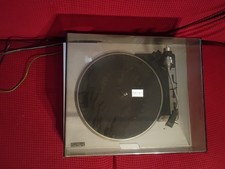 Vintage Garrard GT  12 Turntable- Powers On  Needs Cartridge   Broken Dust Cover.