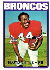 1972 Topps #50 Floyd Little