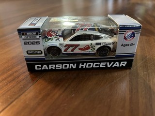 2025 Carson Hocevar 1/64 Scale #77 Chili’s Ride The Dente Diecast Nascar Lionel