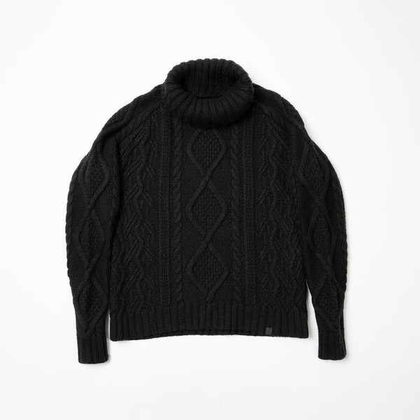 Women Pretty Green Sweater Black Cashmere 38 / M /