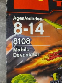 *retired 2007 damaged box LEGO EXO-FORCE 8108 MOBILE DEVASTATOR Technic