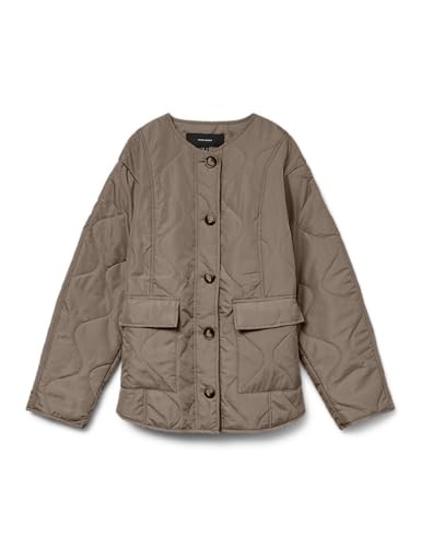 Damen Jacke Vero Moda Vmmillie, Fossil, GrößE M, ÜBergangsjacke, Freizeitjacke-image