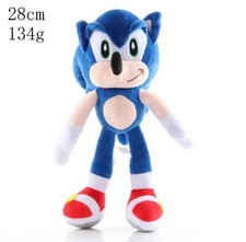Peluche Sonic 28 Cm Super Sonic Cartoon Pour Enfants 