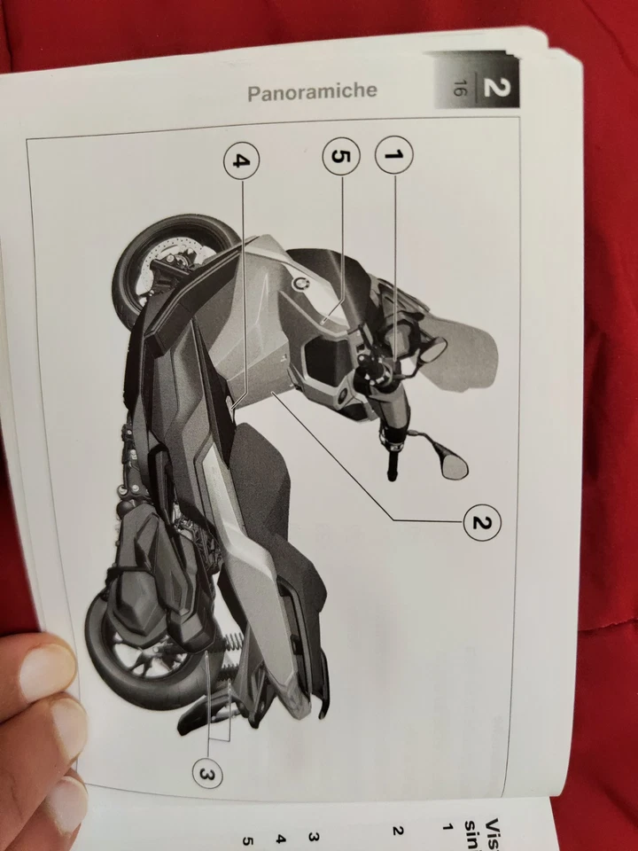Libretto Manuale Istruzioni Di Uso E Manutenzione BMW Motorrad C400GT Dal... - Immagine 3 di 4