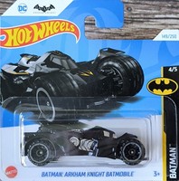 Arkham Knight Batmobile Schwarz - Hot Wheels 2024 - Batman - Neu Ovp
