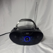 Jensen Portable Stereo CD Player with Am FM Radio  Bluetooth CD-560 Tested