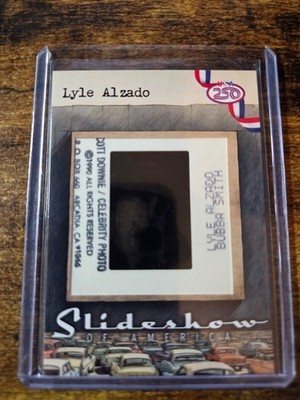 2026 Historic Autographs America's 250th Events Lyle Alzado Film Slide Relic 1/1