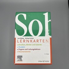 Sobotta Lernkarten, Anatomie to go, 3. Auflage, Gebraucht (S085)
