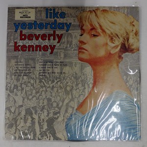 ビバリー・ケニー「ライク・イエスタデイ」オリジナルレコード Beverly Kenney | eBay