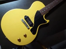 Electric Guitar Greco EJR-600 Yellow Made in 1990 Vintage Maintenance Completed