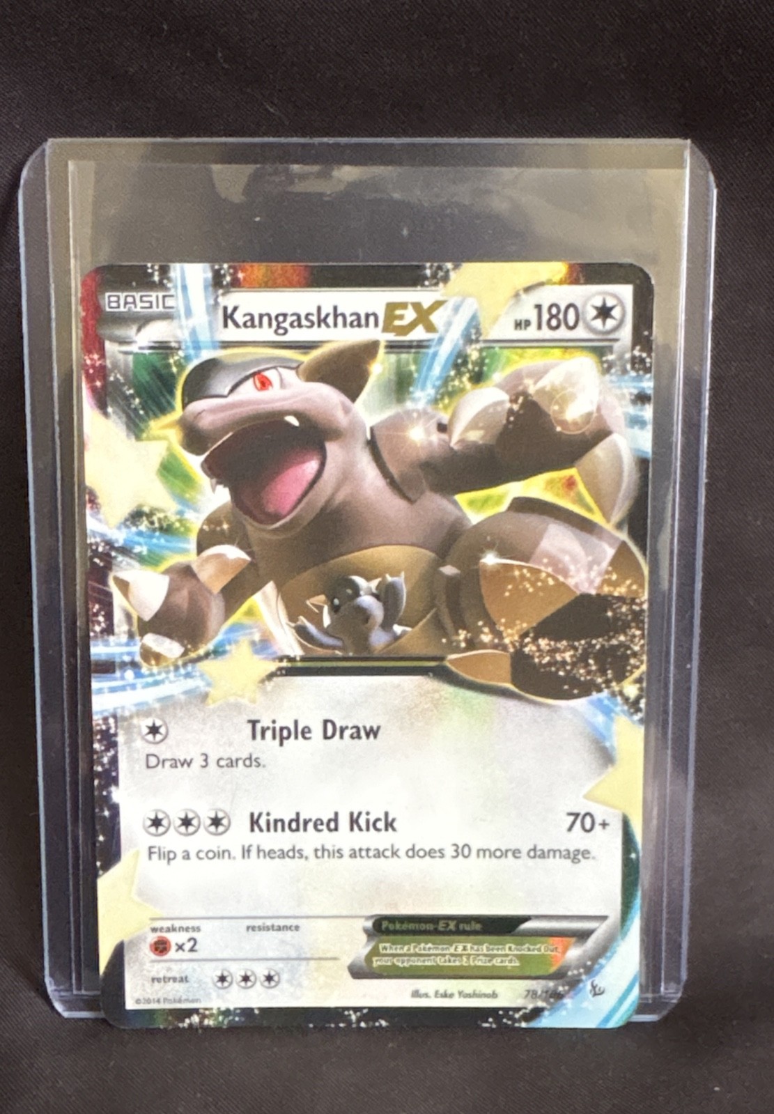 Kangaskhan EX 78/106 Flashfire Holo