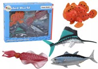 Figurki ZwierzęTa Morskie 4Szt Lean Toys