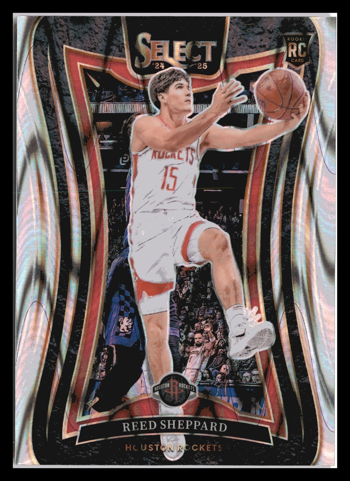 2024-25 Panini Select #366 Reed Sheppard Tectonic Prizm