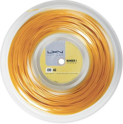Luxilon 4G Gold Saitenrolle 200m Saitenstärke 1,25 gold
