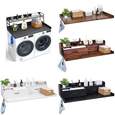 VEVOR Wooden Laundry Countertop 54''x27'' in Multiple Colors