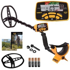 Metal Detector Garrett ACE 400 Digital Target ID Adjustable Frequency Iron Audio