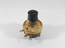 VINTAGE OHMITE RHS5K0 5K OHMS 25 WATT RHEOSTAT W/ KNOB TESTED