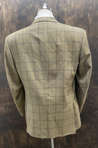 Chaqueta deportiva Chester Barrie hecha a mano en Inglaterra lana ventana cuadros 44 L - Imagen 4 de 11