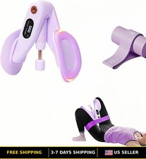 Adjustable Inner Thigh Exerciser with LED Display, 0-70lb Resistance