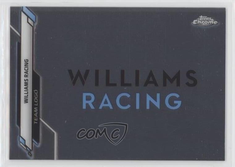 2020 Topps Chrome Formula 1 Team Logos Williams Racing #121 g1z