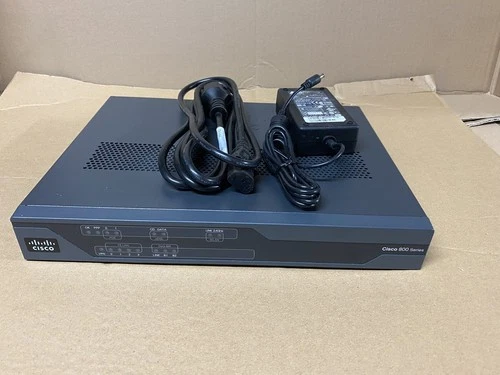 Cisco 886VAW Integrated Services Router With Org. Power Adapter