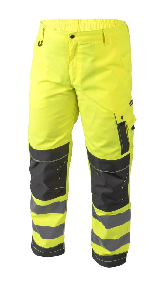 Homme Werse Pantalon D'utilité Professionnelle, Jaune, XXL EU - Photo 1/1