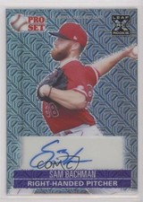 2021 Leaf Pro Set Metal 1991 Base Purple Mojo 7/10 Sam Bachman #PS1-SB3 Auto 0c6