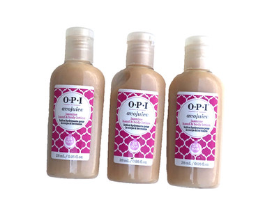 OPI Avojuice Jasmine  Hand and Body Lotion 0.95 fl oz Pack of 3