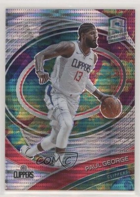2020-21 Panini Spectra Celestial Prizm 47/99 Paul George #72 ld5