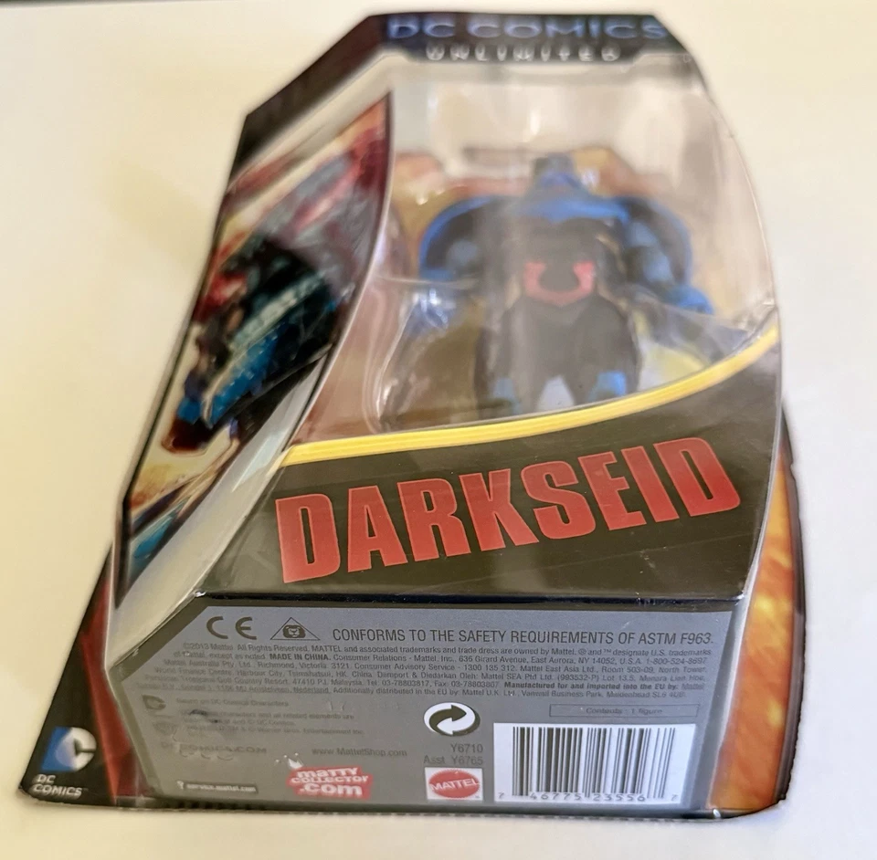 Figura de acción Darkseid de DC Comics Unlimited Series 3 Mattel 2013 Foto 4 de 4