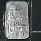 The Royal Mint Star Wars™ Dark Side 1oz Silver Minted Bullion Bar In Omp
