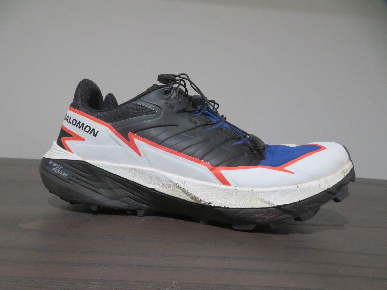 Salomon Thundercross Uomo 8 Scarpe Nero Trail Running Sneaker Cuscino Passeggio