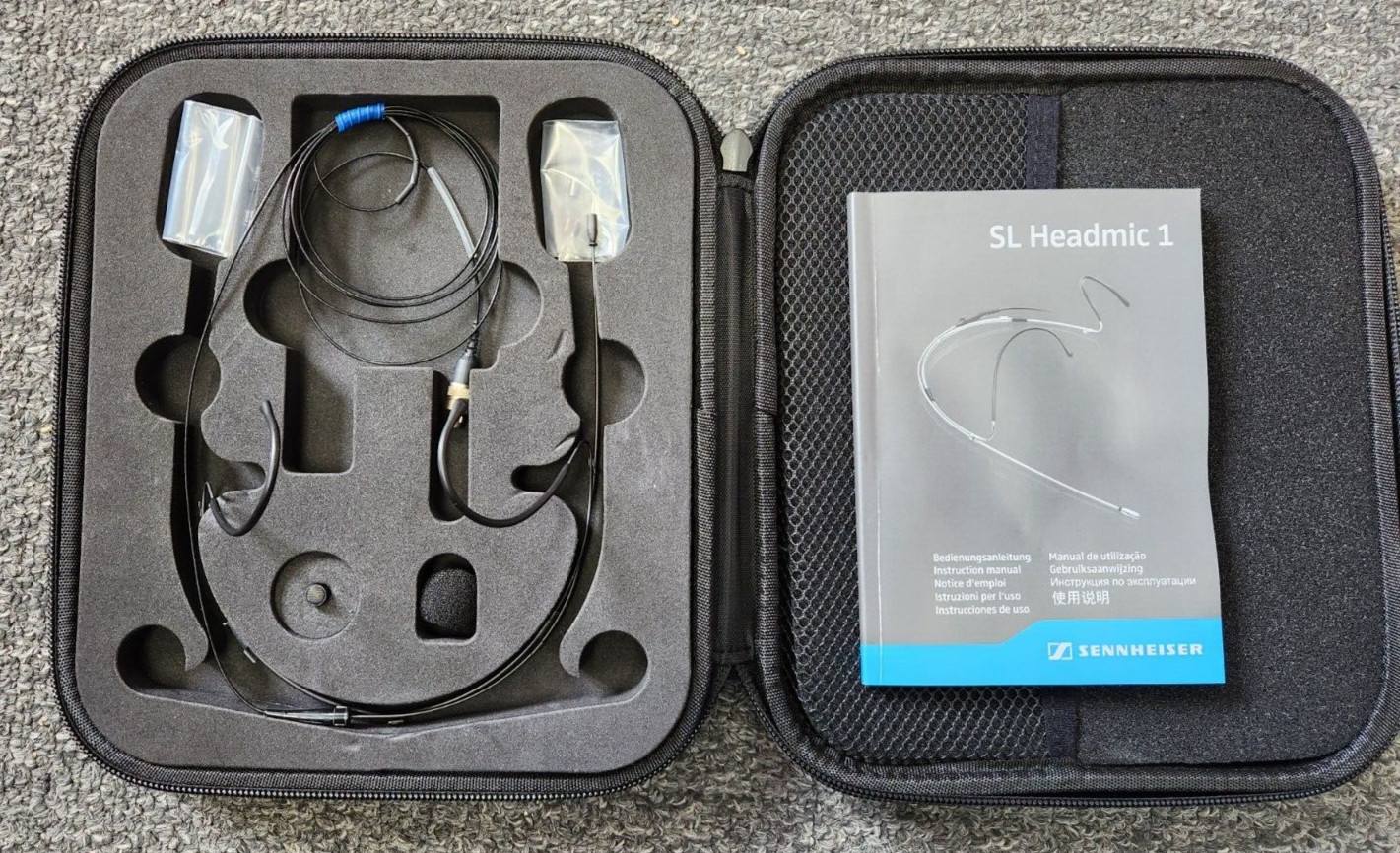 Sennheiser SL HEADMIC 1-4 BK-NC  Black Neckband Omni Microph