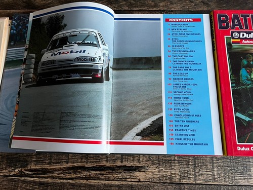 The Great Race 8 Bill Tuckey + Bathurst 1987 1988 PETER BROCK ALLAN MOFFATT - Picture 2 of 10