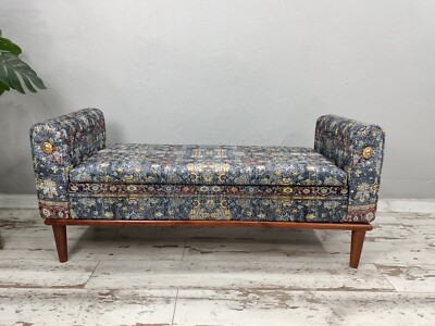 Bedroom chaise, Ottoman bench,Storage bench with arms