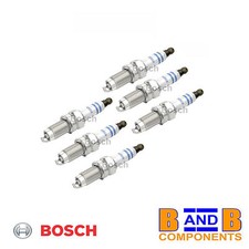 CANDELE BOSCH VW GOLF MK4 MK5 R32 AUDI TT A3 3.2 TOUAREG 101905606A x 6 A117