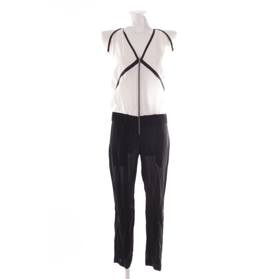 IRO Jumpsuit taille 36 fr 38 Blanc Noir Femme Costume Combinaison Combicourte Suit IRO Jumpsuit taille 36 fr 38 Blanc Noir Femme Costume Combinaison Combicourte Suit