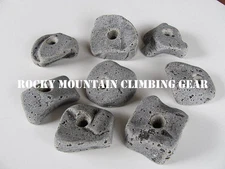 25 LARGE KIDS BOLT ON ROCK CLIMBING HOLDS WITHOUT HARDWARE