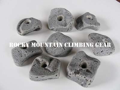 #ad 25 LARGE KIDS BOLT ON ROCK CLIMBING HOLDS WITHOUT HARDWARE $54.99