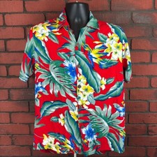 Makai Beach Men  s Medium Floral Tropical Shirt   Beachy, Casual, Vacation