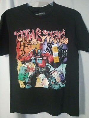 Transformers Primus Prime T-shirt Men s L 42-44 black new