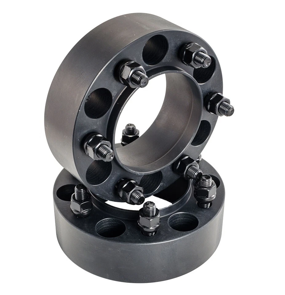(4) Espaciadores de rueda centrados en el cubo de 2" 6x5,5 para Toyota 4Runner Tacoma Tundra Sequoia Foto 3 de 4