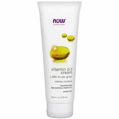 NOW FOODS, VITAMIN D3 CREAM 1000IU Intensive Feuchtigkeit 118ml SUPER PREIS