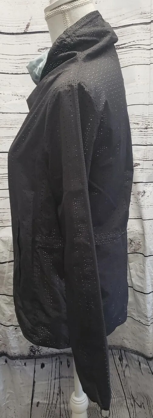 Fabletics Gray Teal Liora Pullover Jacket Women’s… - image 4