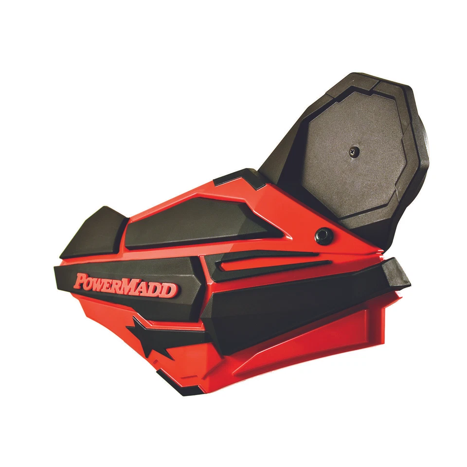 SNOWMOBILE MOTORCYCLE ATV ADD ON FOLD OUT MIRROR SET Powermadd 34289 - Image 4 of 4