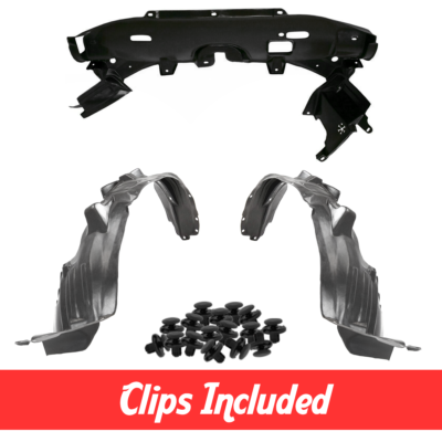Juego De Protecciones Inferiores Para Honda Pilot 2006-2008 - Salpicaderos Y Guardabarros Con Clips