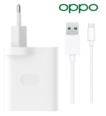 Original Oppo Vooc Flash Charge Netzteil Ladegerät (18W) Datenkabel Usb Typ C