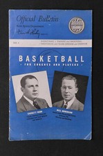 1940s Keds Basketball for Coaches & Players Official Bulletin Booklet Rare