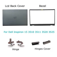 For Dell Inspiron 15 3510 3511 3515 3520 3521 3525 LCD Back / Cover Bezel /Hinge