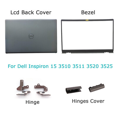 NEW For Dell Inspiron 15 3510 3511 3515 3520 3521 LCD Back / Cover Bezel /Hinge